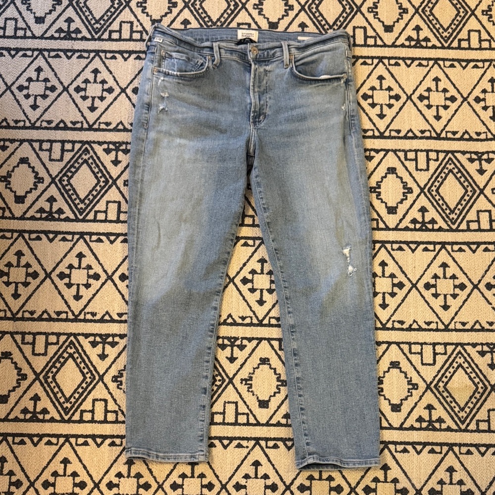 Citizens Of Humanity Ella Jeans Light Blue Denim